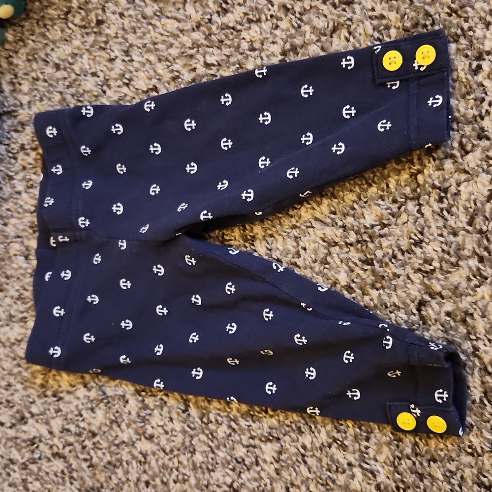 Baby sailor pants, sz 3 months